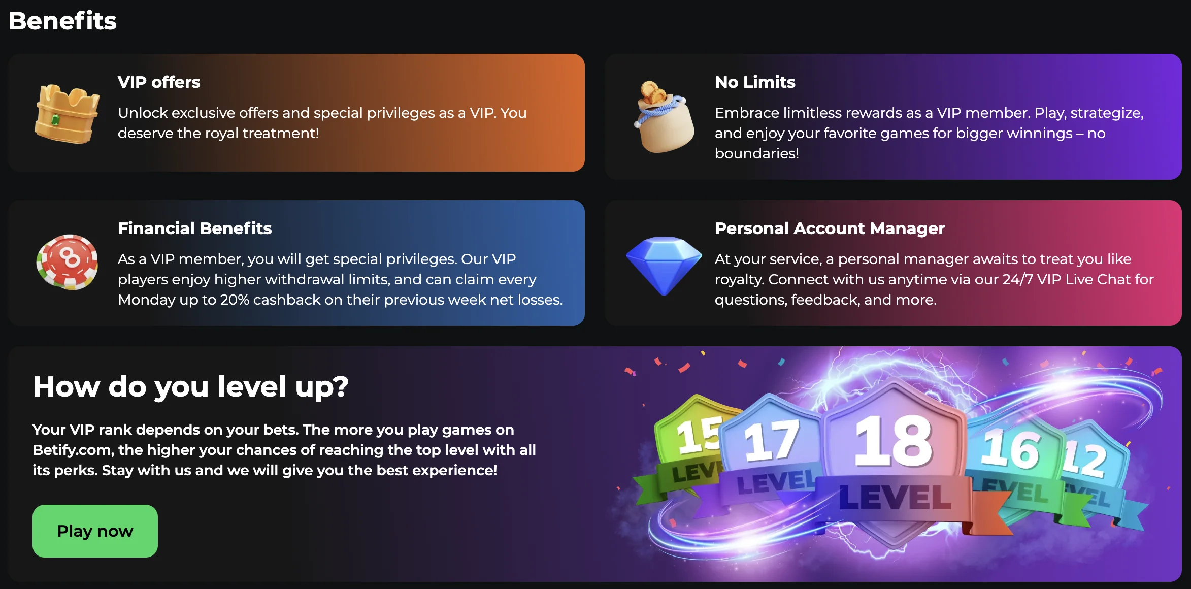 betify-casino-vip-programm betify casino vip programm